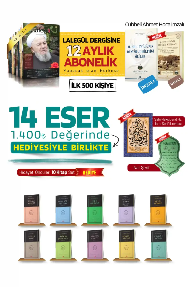 Lalegül Dergisi 12 Aylık Abonelik Paketi - 1