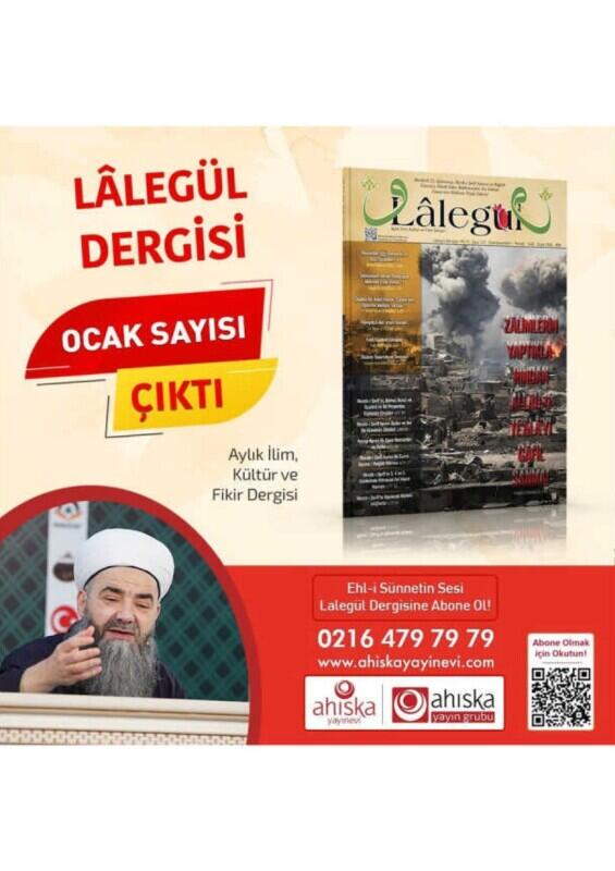 Lalegül Dergisi 131. Sayı Ocak 2024 - Ahıska Basım Yayın