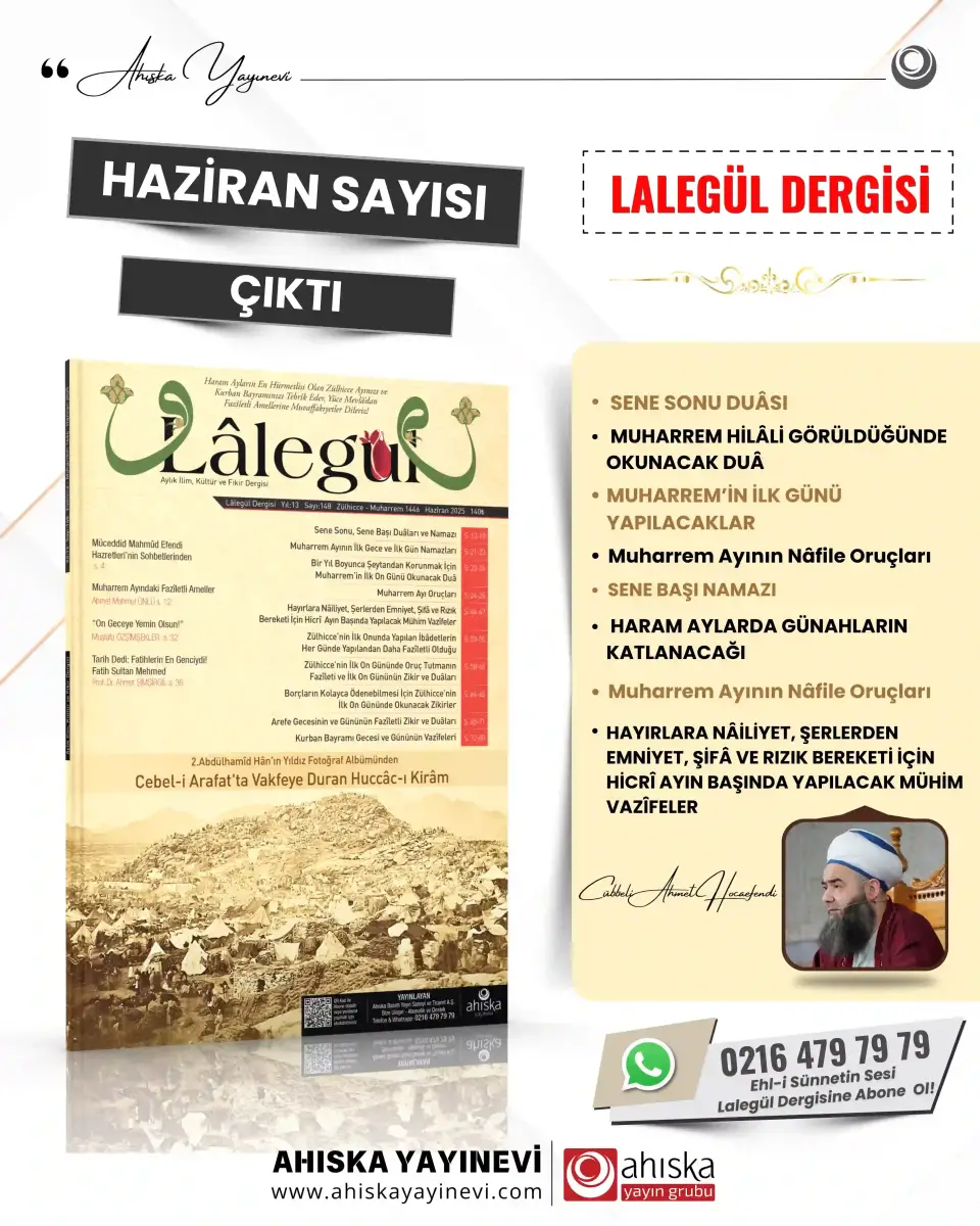 Lalegül Dergisi 148. Sayı Haziran 2025 - 2