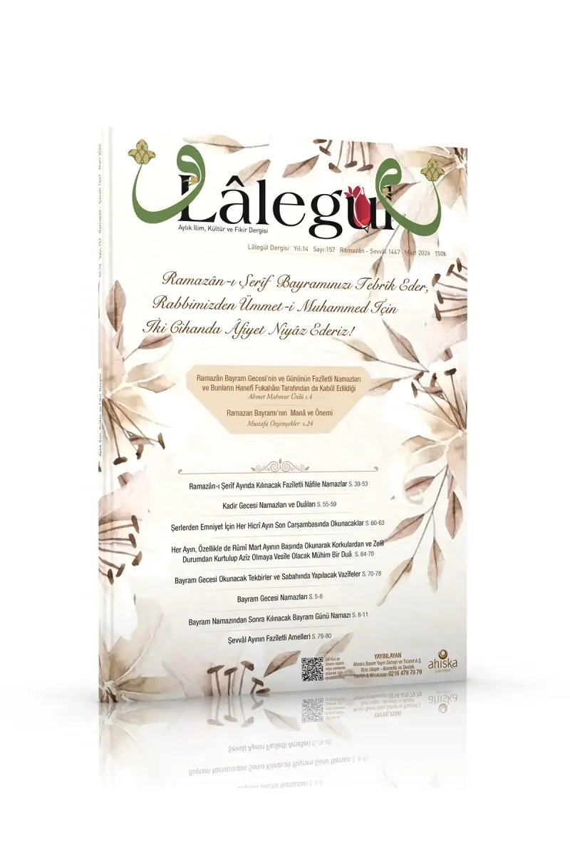 Lalegül Dergisi 157. Sayı Mart 2026 - 1