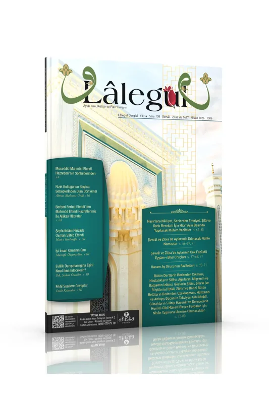 Lalegül Dergisi 158. Sayı Nisan 2026 - 2