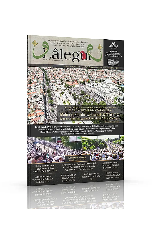 Lalegül Dergisi 159. Sayı Mayıs 2026 - Ahıska Basım Yayın