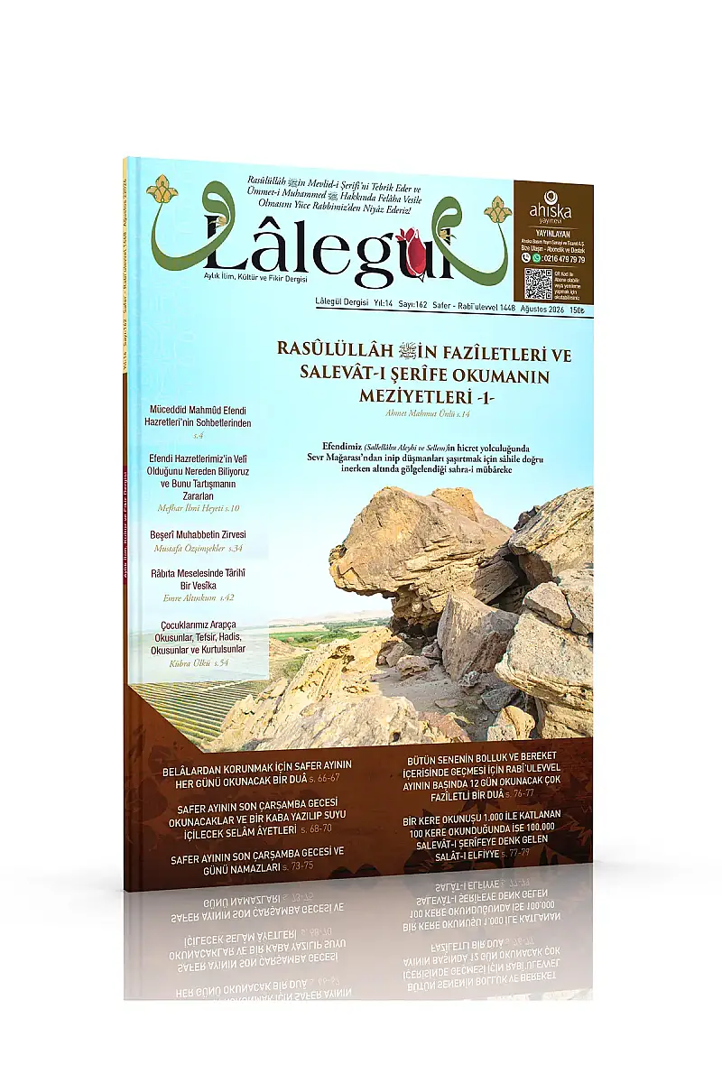 Lalegül Dergisi 162. Sayı Ağustos 2026 - 2