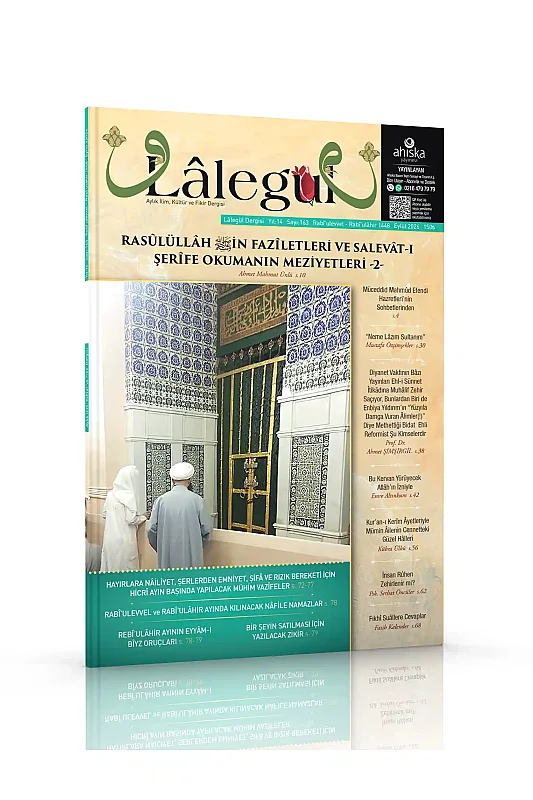 Lalegül Dergisi 163. Sayı Eylül 2026 - 2