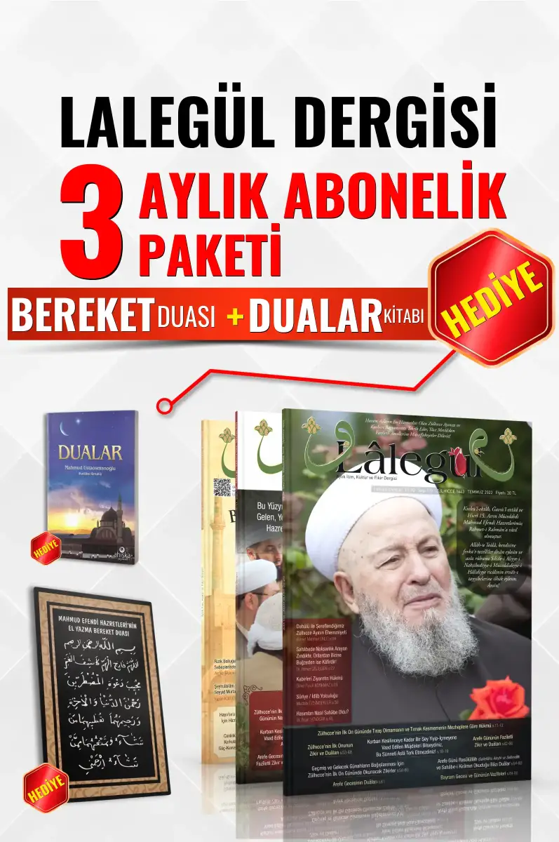Lalegül Dergisi 3 Aylık Abonelik Paketi - 1