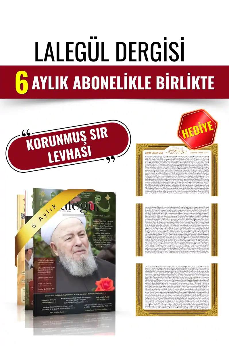 Lalegül Dergisi 6 Aylık Abonelik Paketi - 1