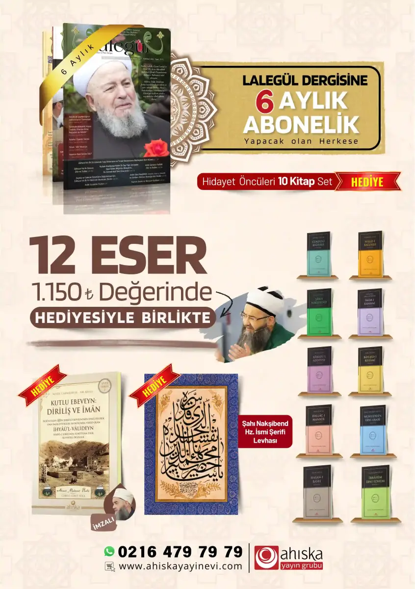 Lalegül Dergisi 6 Aylık Abonelik Paketi - 1