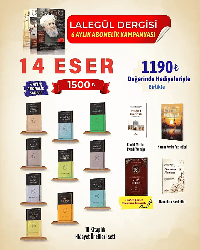 Lalegül Dergisi 6 Aylık Abonelik Paketi - Ahıska Basım Yayın