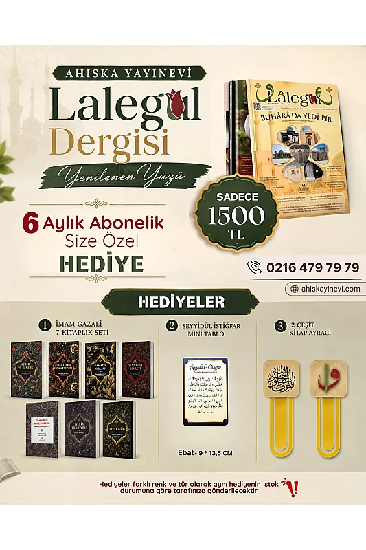 Lalegül Dergisi 6 Aylık Abonelik Paketi - Ahıska Basım Yayın