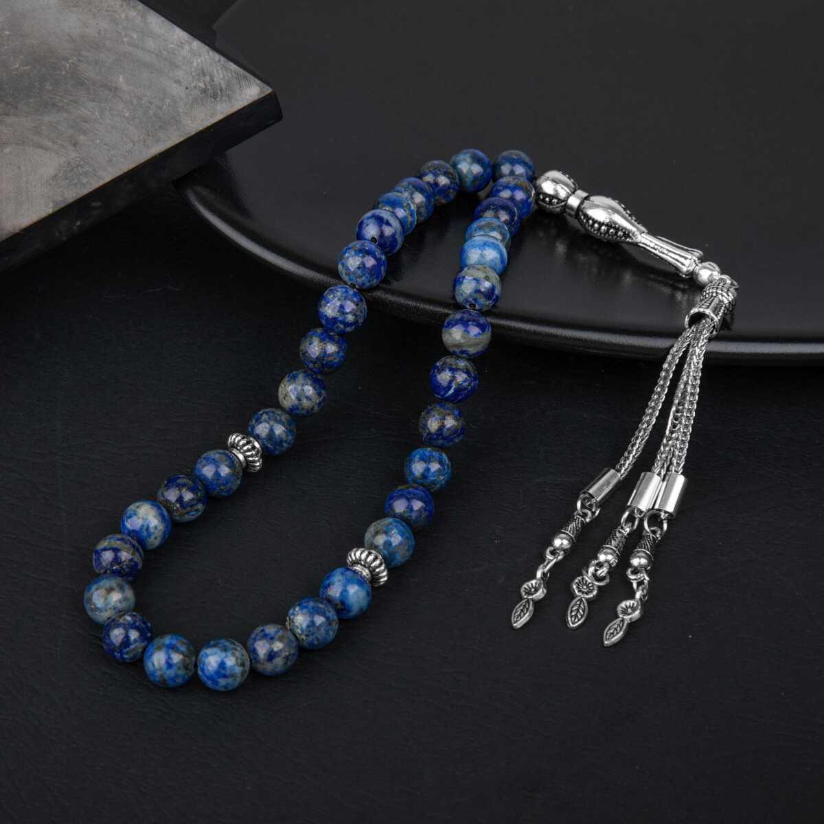 Lapis Lazuli Doğal Taş Tesbih 33lük - 8mm
