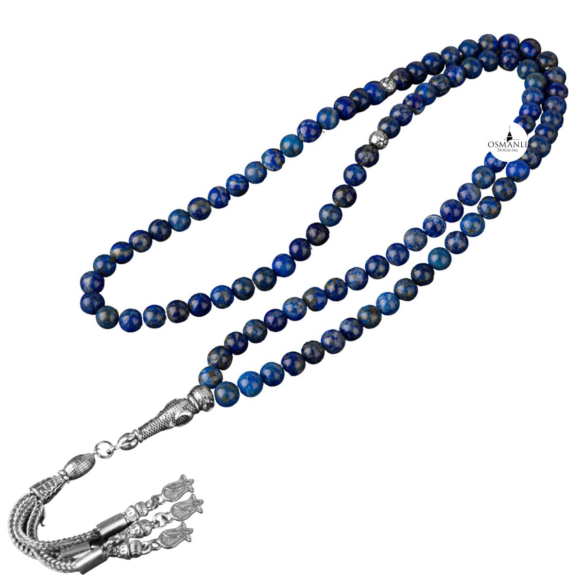 Lapis Lazuli Doğal Taş Tesbih 99luk - 6mm - 2