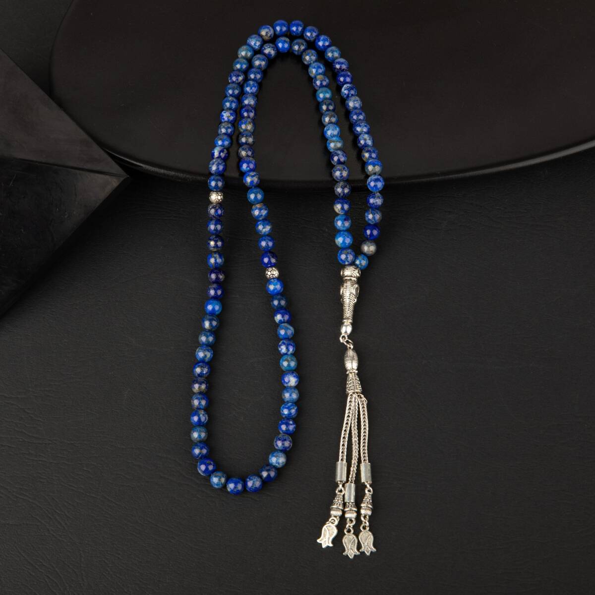 Lapis Lazuli Doğal Taş Tesbih 99luk - 6mm - 3