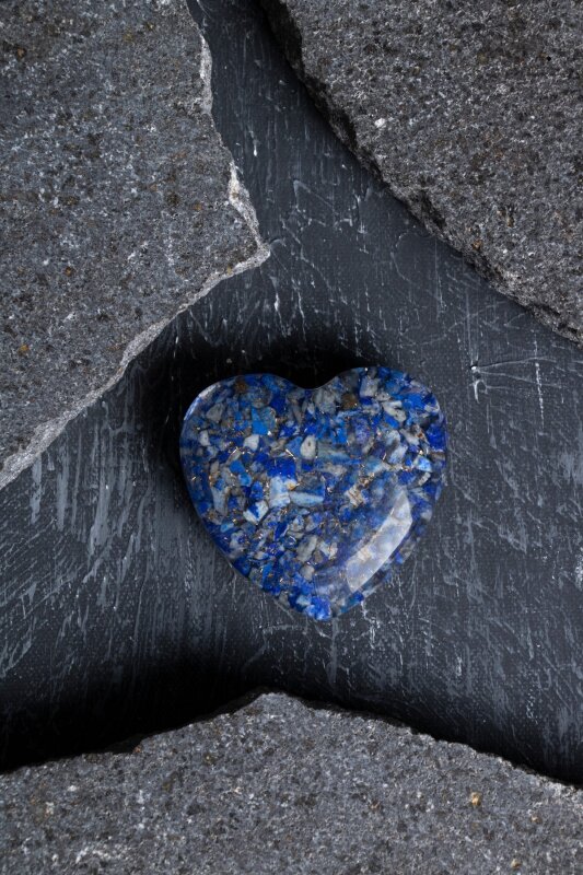 Lapis Lazuli Kalp - 2