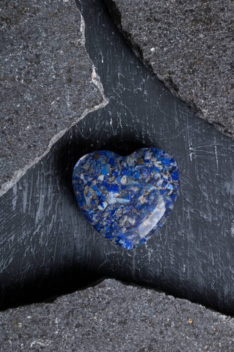 Lapis Lazuli Kalp - 2