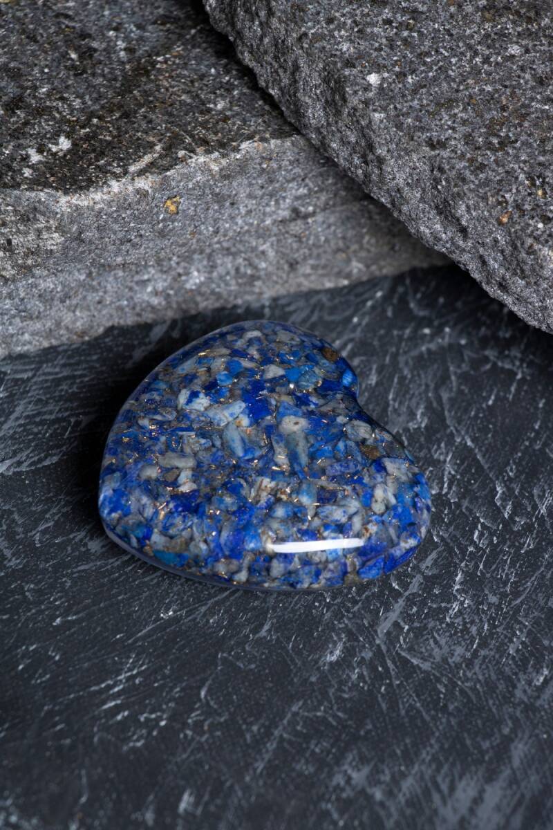 Lapis Lazuli Kalp - 3