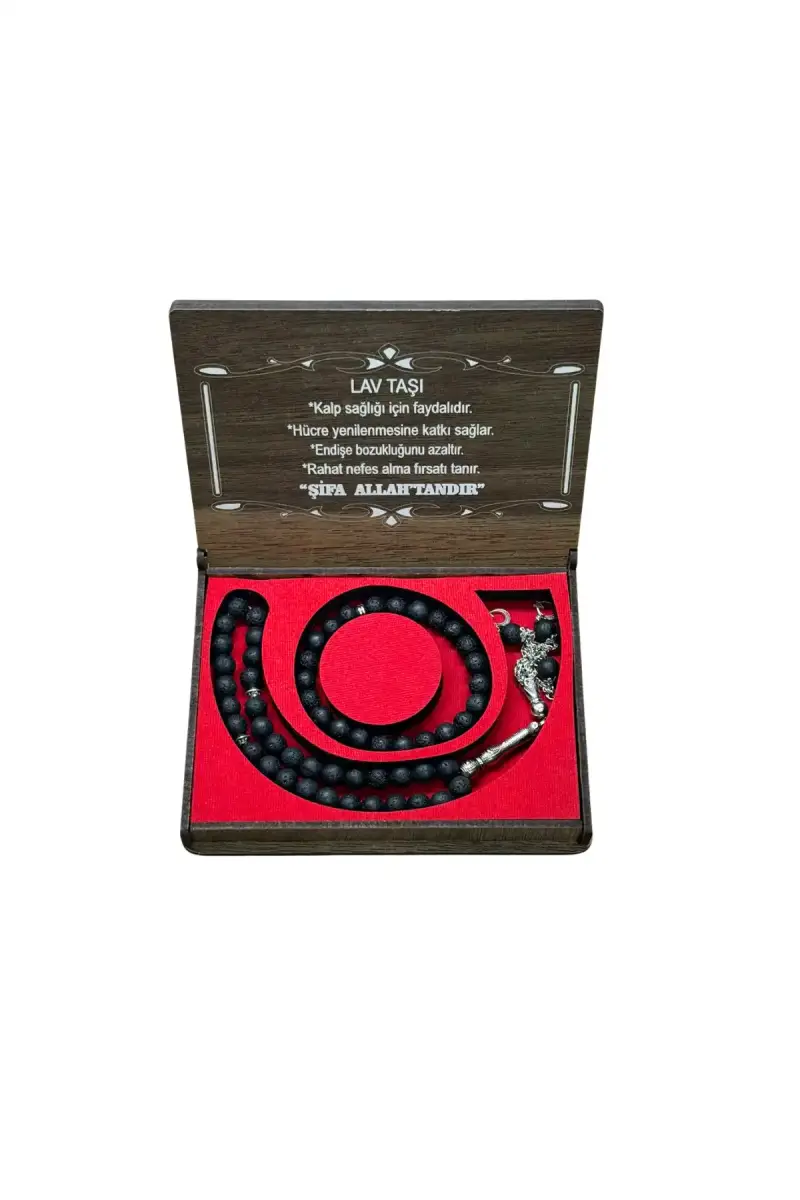 Lav Taşı 33 Lük Tesbih & Bileklik Set - 1