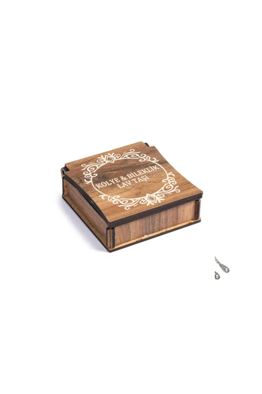 Lav Taşı Kolye & Bileklik Set - 2