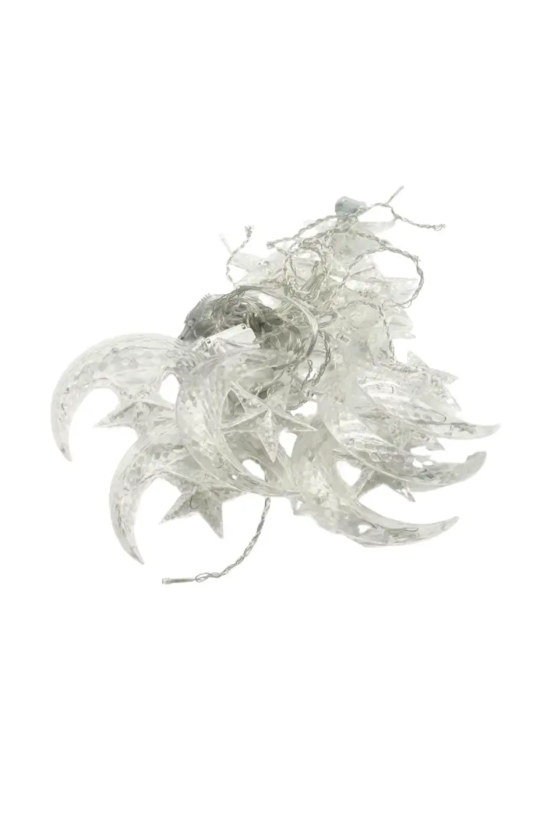 Led Sarkıt Ay Yıldız 5 Metre Elektrikli - 1