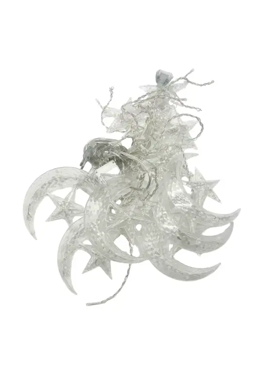 Led Sarkıt Ay Yıldız 5 Metre Elektrikli - 2