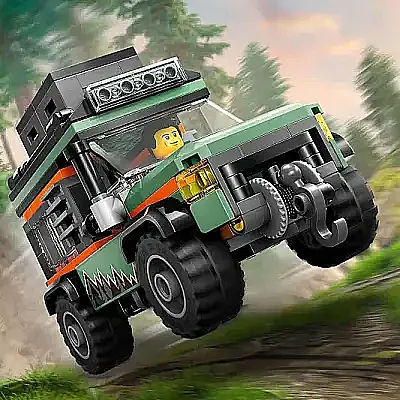 Lego City 4 x 4 Arazi Dağ Arabası 60447 - 4