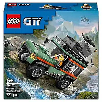 Lego City 4 x 4 Arazi Dağ Arabası 60447 - 6