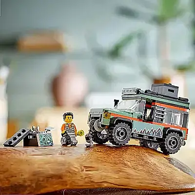 Lego City 4 x 4 Arazi Dağ Arabası 60447 - 14