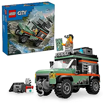 Lego City 4 x 4 Arazi Dağ Arabası 60447 - 15