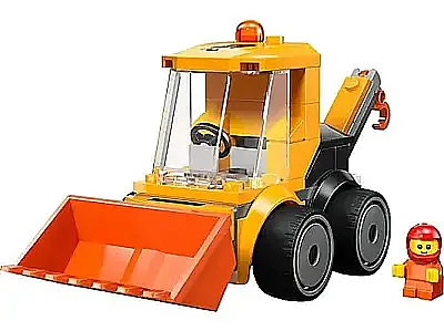 Lego City Araçlar İnşaat Yükleyicisi 60483 - 5