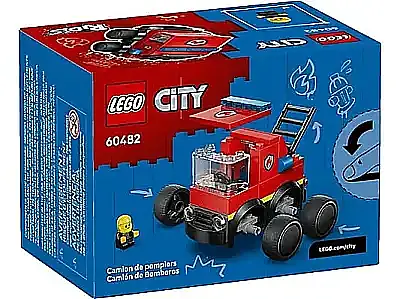 Lego City Araçlar İtfaiye Kamyonu 60482 - 3