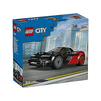 Lego City Elektrikli Süper Araba 60486 - 5