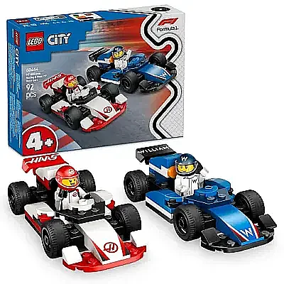 Lego City F1 Williams Racing Ve Haas F1 Yarış Arabaları 60464 - 3