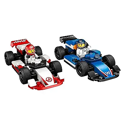 Lego City F1 Williams Racing Ve Haas F1 Yarış Arabaları 60464 - 4