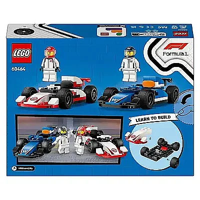 Lego City F1 Williams Racing Ve Haas F1 Yarış Arabaları 60464 - 19