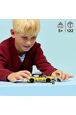 Lego City Sarı Taksi 60487 - 5