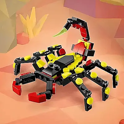 Lego Creator 3 ü 1 Arada Vahşi Hayvanlar Şaşırtıcı Örümcek 31159 - 6