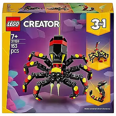Lego Creator 3 ü 1 Arada Vahşi Hayvanlar Şaşırtıcı Örümcek 31159 - 11