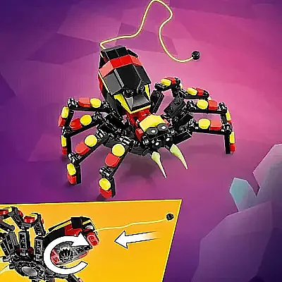 Lego Creator 3 ü 1 Arada Vahşi Hayvanlar Şaşırtıcı Örümcek 31159 - 16