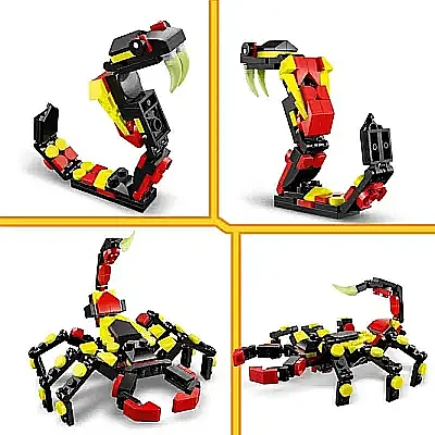 Lego Creator 3 ü 1 Arada Vahşi Hayvanlar Şaşırtıcı Örümcek 31159 - 21