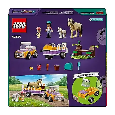 Lego Friends At Ve Midilli Römorku 42634 - 15