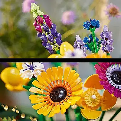 Lego Icons Kır Çiçekleri Buketi 10313 - 9