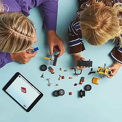 Lego Sarı Tekerlekli İnşaat Yükleyicisi 60450 - 2