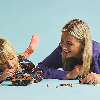 Lego Sarı Tekerlekli İnşaat Yükleyicisi 60450 - 3