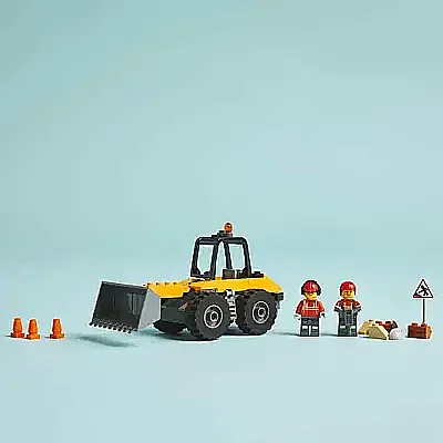 Lego Sarı Tekerlekli İnşaat Yükleyicisi 60450 - 11