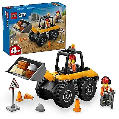 Lego Sarı Tekerlekli İnşaat Yükleyicisi 60450 - 16