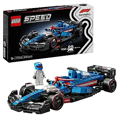 Lego Speed Champions Visa Cash App Rb Vcarb 01 F1 Yarış Arabası 77246 - 13