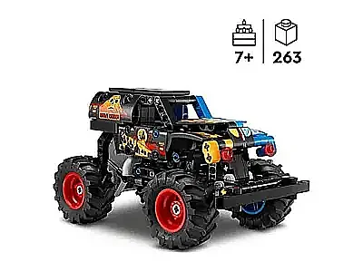 Lego Technic Monster Jam Grave Digger Ateş Ve Buz 42219 - 8