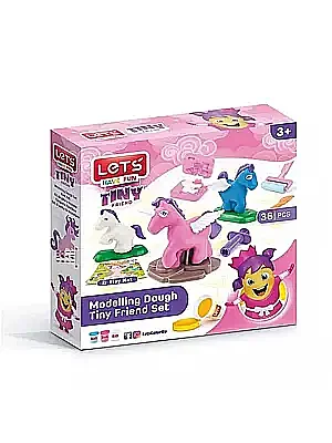 Lets Oyun Hamuru Minik Arkadaş Set - 4
