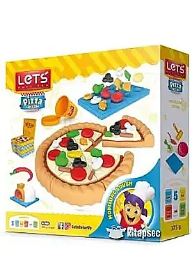 Lets Oyun Hamuru Pizza Set - 1