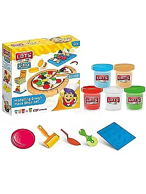 Lets Oyun Hamuru Pizza Set - 2