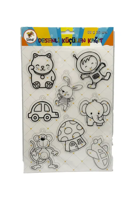 Lino Küçülen Kağıt Desenli - Lino